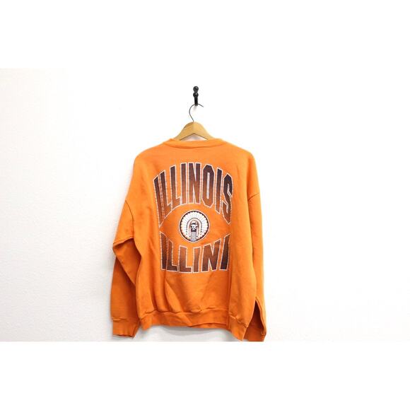 Vintage University of Illinois Fighting Illini Sweatshirt XL - Picture 5 of 8
